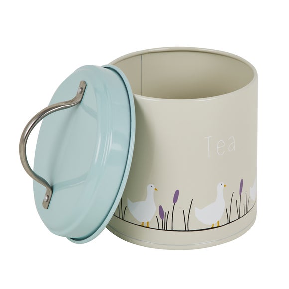 Lucy Goose Metal Tea Canister Dunelm