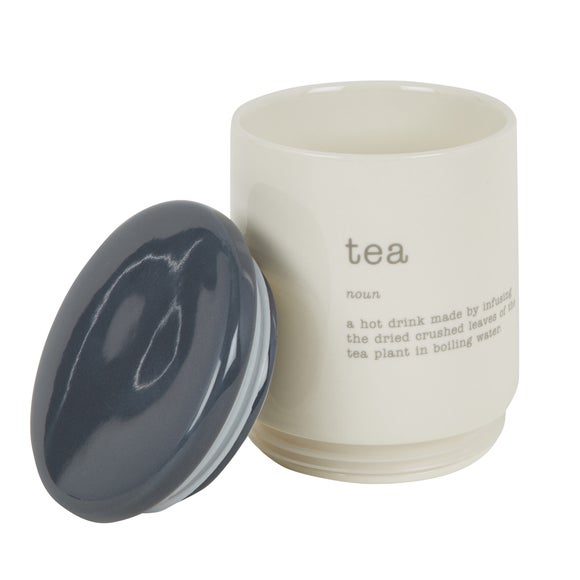 dunelm kitchen tea coffee sugar jars