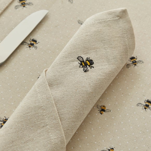 Bees Set of 4 Napkins Dunelm