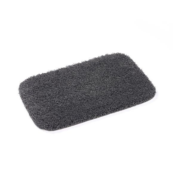 Buddy Bath Antibacterial Charcoal Bath Mat Dunelm