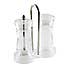 Dunelm Acrylic Salt and Pepper Set with Stant Clear