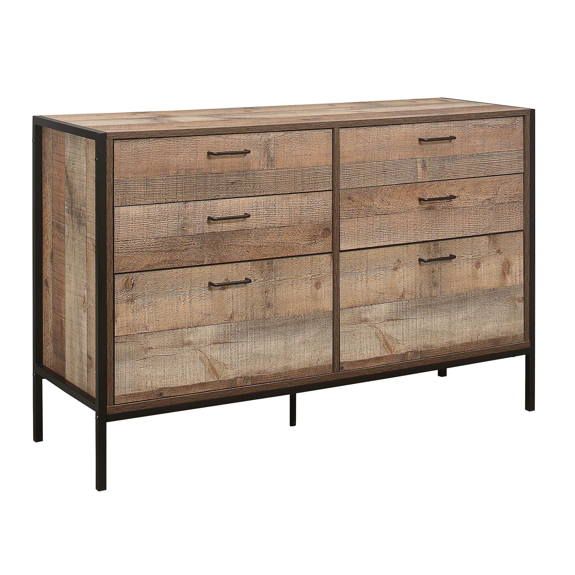 Urban Rustic 6 Drawer Chest | Dunelm