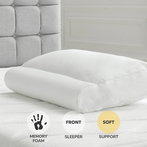 dunelm dorma memory foam pillow