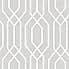 NY Geometric Grey Wallpaper Grey