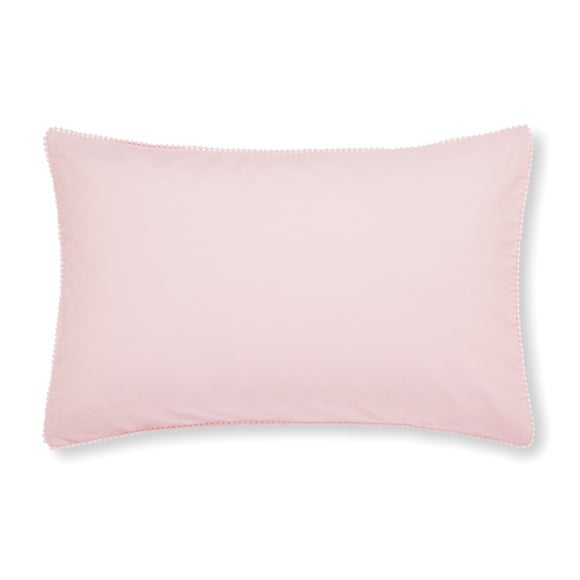 Edie Pink Pom Pom Duvet Cover and Edie Pink Pom Pom Duvet Cover and