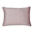 Sheen Pink Velvet Boudoir Cushion Blush
