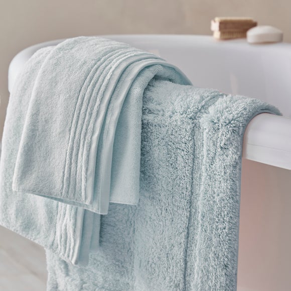 Dorma Sumptuously Soft Duck Egg Towel Dunelm