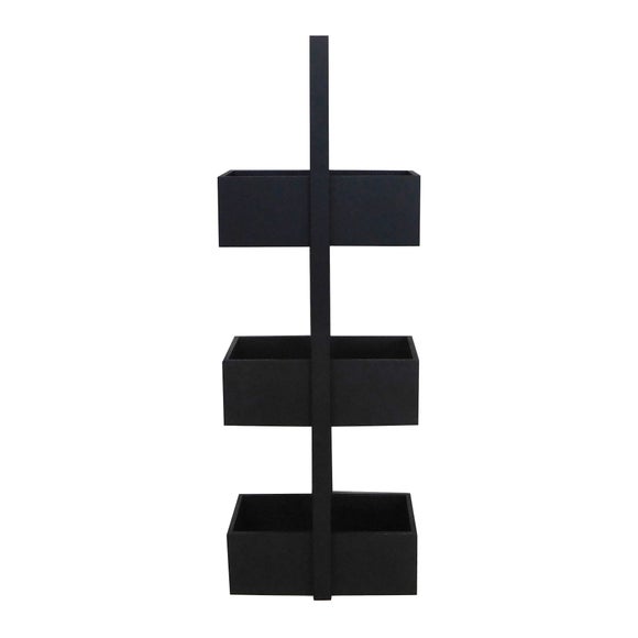 Matt Black Caddy Dunelm