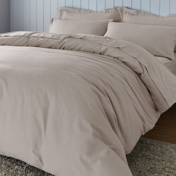 brushed cotton duvet cover dunelm