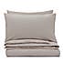 Soft & Cosy Luxury Brushed Cotton Natural Duvet Cover and Pillowcase Set  undefined