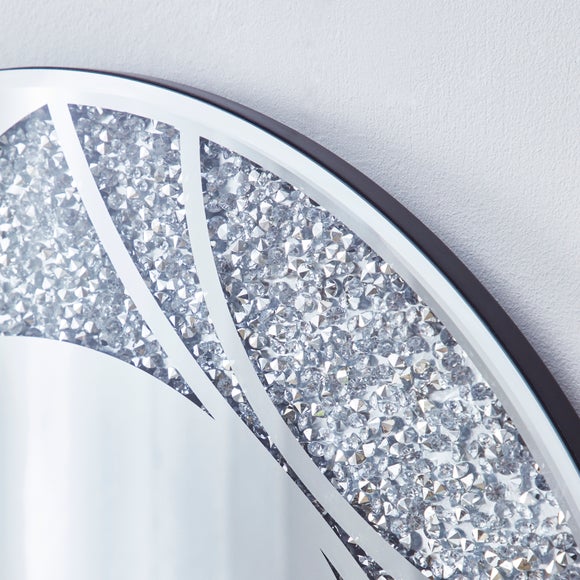 Mirage Circular Mirror 60cm Dunelm