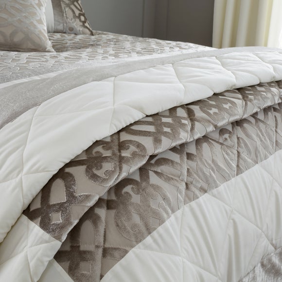 catherine lansfield lattice bedding