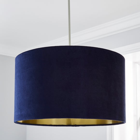 navy light shade dunelm