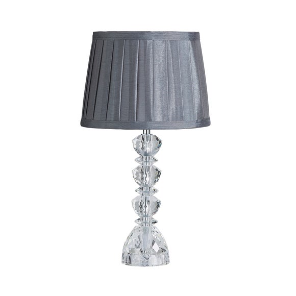 dunelm crystal lamp