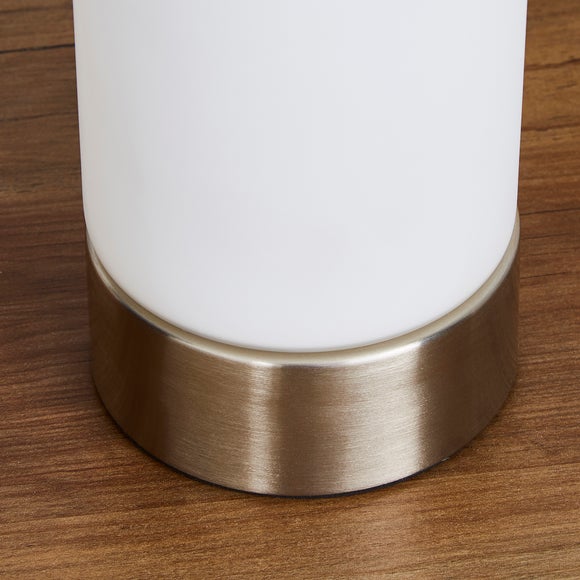 ferris satin nickel table lamp