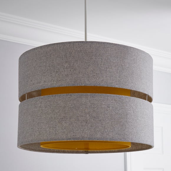 dunelm yellow lamp