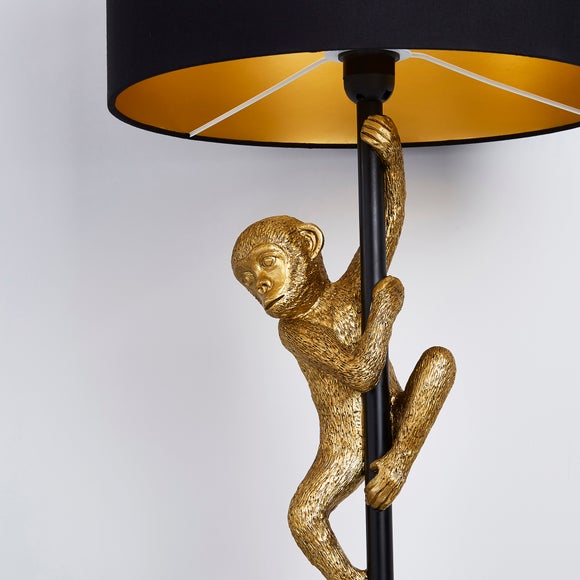 dunelm monkey floor lamp