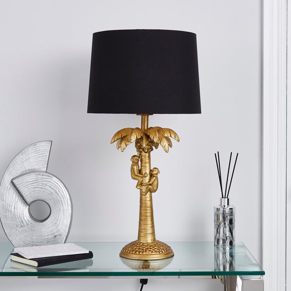 dunelm monkey lamp