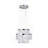 Prism 3 Tier Ceiling Fitting Clear
