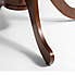 Cantebury Dining Table with 4 Chairs Mahogany (Brown)