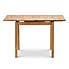 Coxmoor Extending Dining Table with 4 Chairs Oak (Brown)