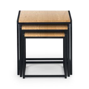 Tribeca Oak Nest Of 3 Tables Dunelm Tribeca Oak Nest Of 3 Tables Dunelm, Tribeca Coffee Table Dunelm