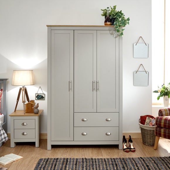 Lancaster Triple Wardrobe Dunelm