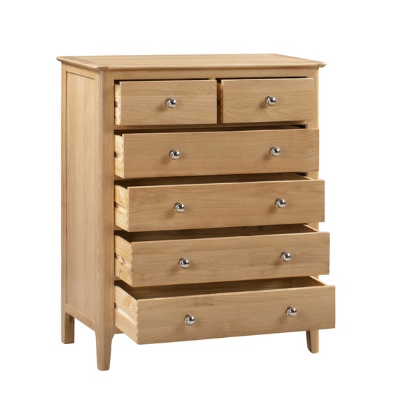 Cotswold 6 Drawer Chest | Dunelm