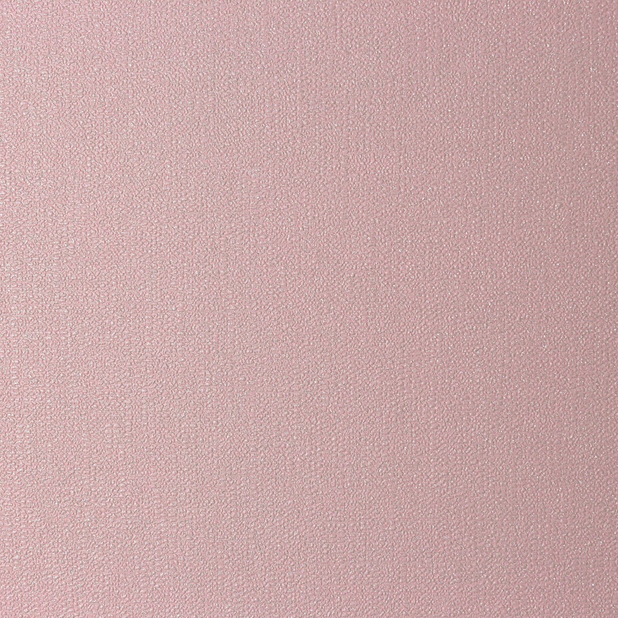 Glitterati Plain Pink Wallpaper | Dunelm