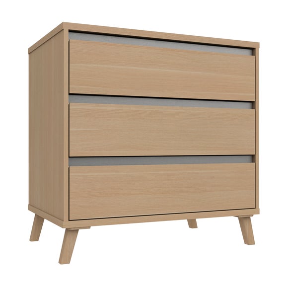 Jenson 3 Drawer Chest Dunelm