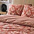 Furn. Riva Japandi Red Duvet Cover and Pillowcase Set Red undefined