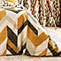 Furn. Renovate Charcoal and Gold Reversible Duvet Cover and Pillowcase Set  undefined