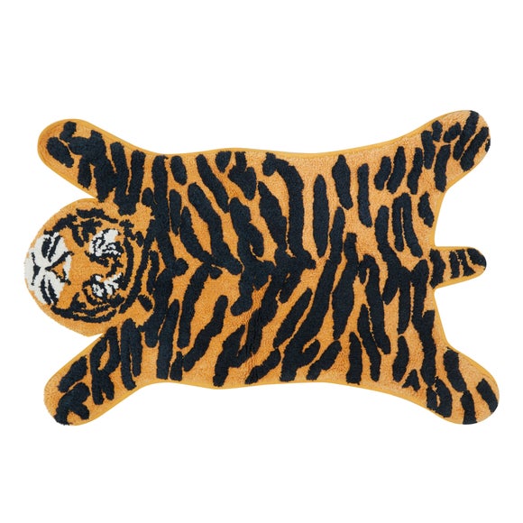 tiger bathroom rug