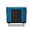 Macy Fabric Teal Chair Bed