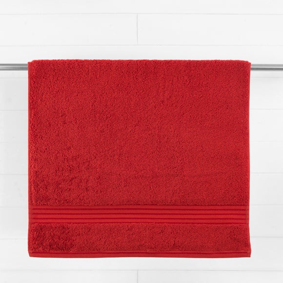 Chilli Egyptian Cotton Towel Dunelm