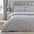Padstow Grey Reversible Duvet Cover and Pillowcase Set  undefined