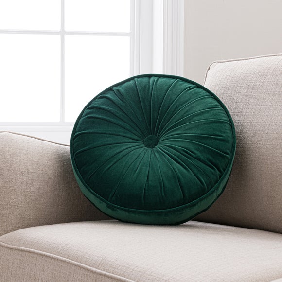 round green pillow