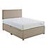 Comfort Divan Bed with Mattress Grey undefined