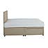 Comfort Divan Bed with Mattress Natural undefined