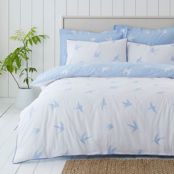 blue bird duvet cover