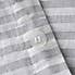 Leighton Grey Striped Linen Blend Duvet Cover and Pillowcase Set  undefined