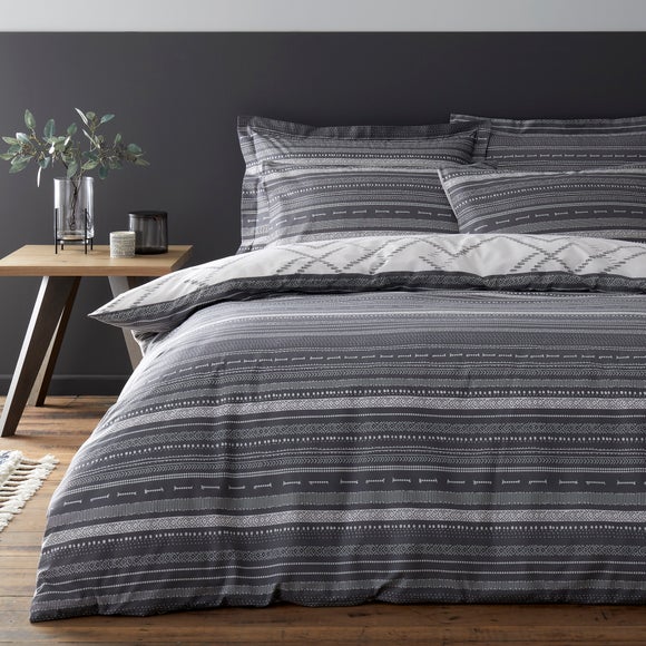 monochrome duvet cover