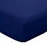 Pack of 2 100% Organic Cotton Fitted Sheets Organic Cotton Sailor Blue undefined