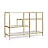 Claudia Gold Effect Console Table Gold