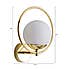 Fort Halo Bathroom Wall Light Champagne Champagne