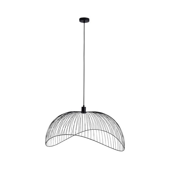 elements jaula 70cm ceiling fitting black