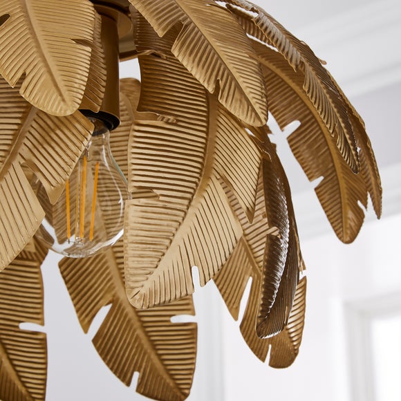 dunelm leaf lampshade