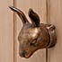 Hare Door Knocker Bronze