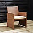 Cancun 4 Seater Rattan Taupe Conversation Set Taupe