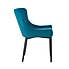 Montreal Set of 2 Dining Chairs Teal Velvet